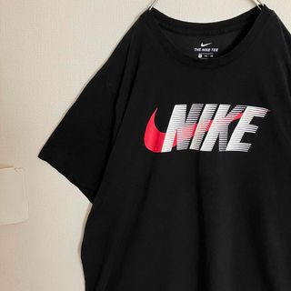 ナイキ(NIKE)の超オーバーサイズNIKEスウッシュビッグロゴTシャツナイキTEEniketシャツ(Tシャツ/カットソー(半袖/袖なし))