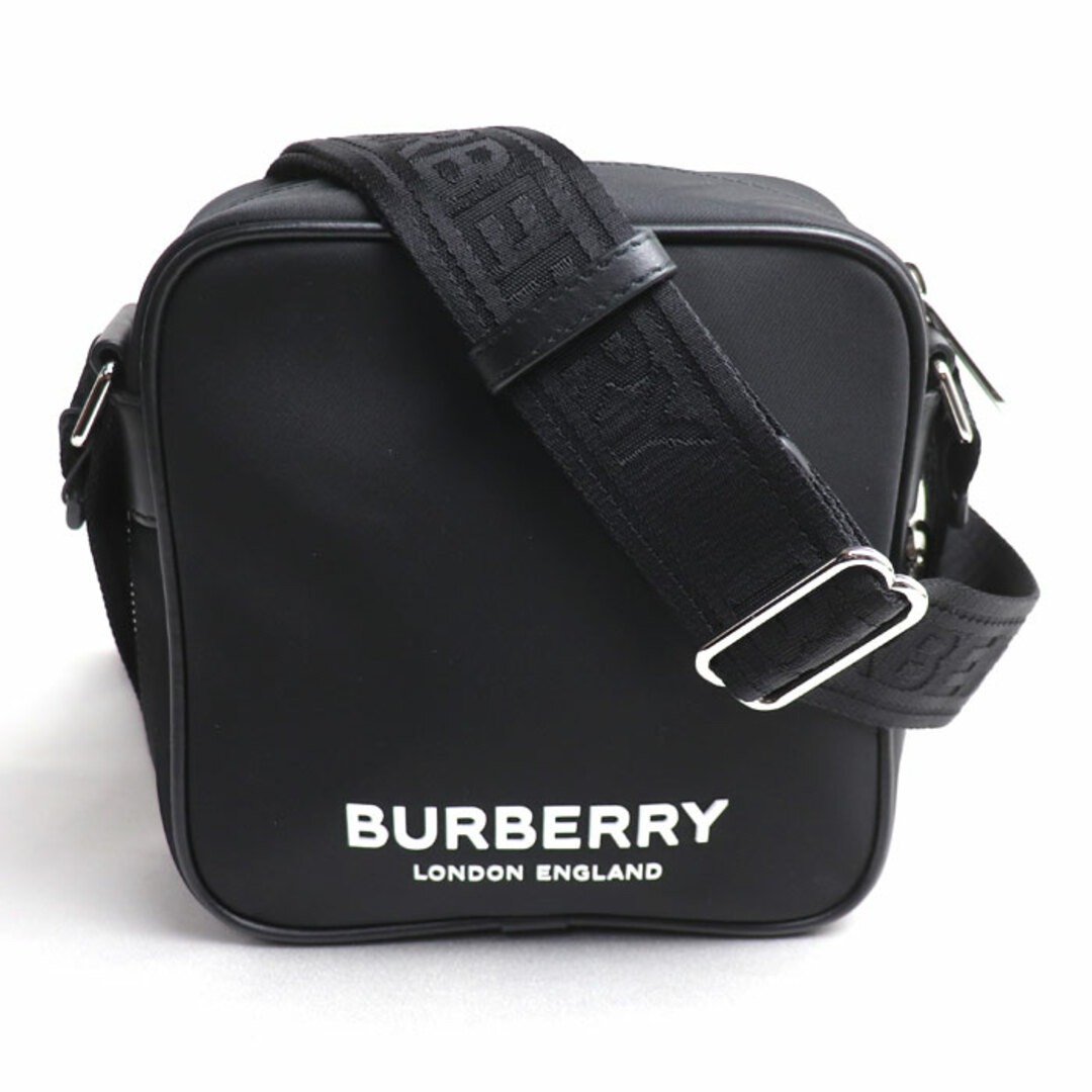 BURBERRY(バーバリー)のBURBERRY バーバリー スクエア パディ クロスボディ ショルダーバッグ ブラック 8066111 ユニセックス【中古】【極美品】 レディースのバッグ(ショルダーバッグ)の商品写真