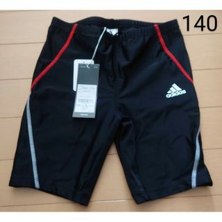 アディダス(adidas)のアディダス　競泳水着　140　黒(水着)