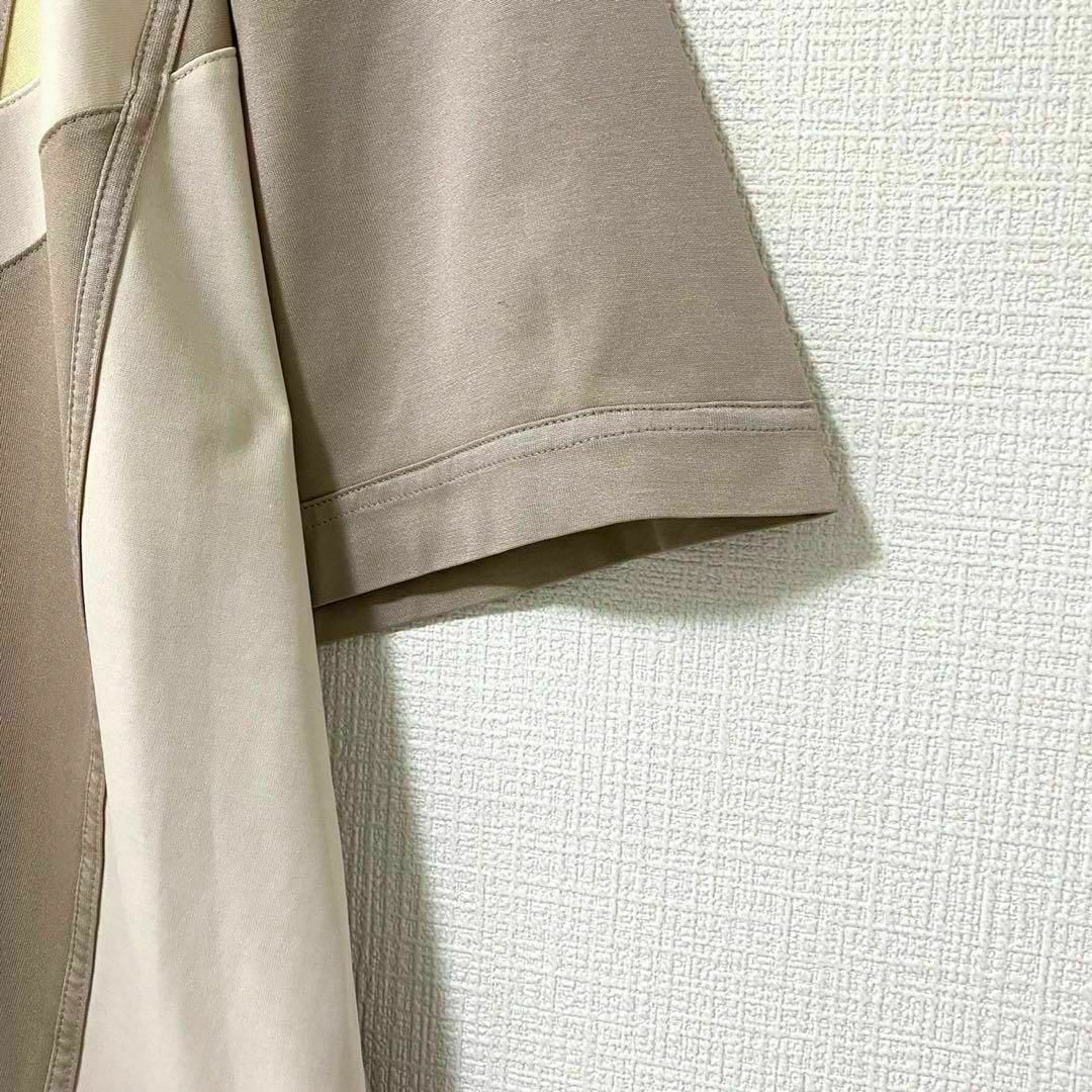 natuRAL vintage(ナチュラルヴィンテージ)のポロシャツ 半袖 ライン ヴィンテージ 56 XL相当 メンズのトップス(ポロシャツ)の商品写真