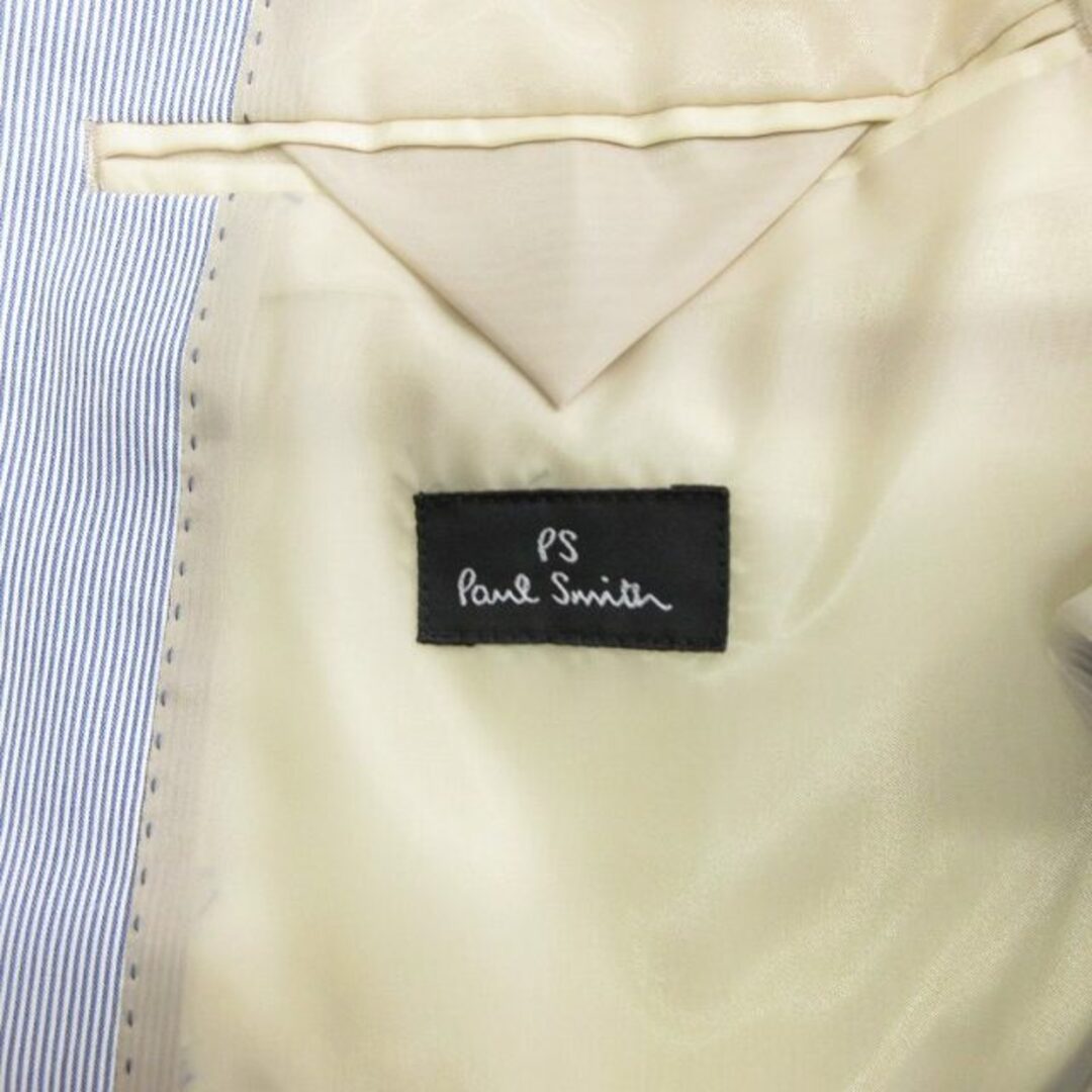 Paul Smith(ポールスミス)のポールスミス  ピーエス テーラードジャケット ストライプ 青 M ■SM1 メンズのジャケット/アウター(テーラードジャケット)の商品写真