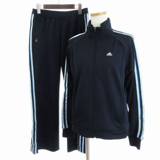 アディダス(adidas)のアディダス ジャージ セットアップ トラックジャケット パンツ 紺 M L(その他)