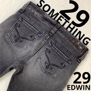 サムシング(SOMETHING)の【美品】 SOMETHING Venus jean 29 デニム EDWIN(デニム/ジーンズ)