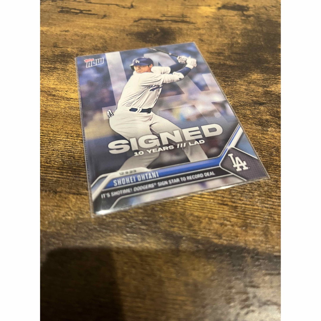 2023 Topps 大谷翔平 ドジャース オーダーカード エンタメ/ホビーのトレーディングカード(シングルカード)の商品写真