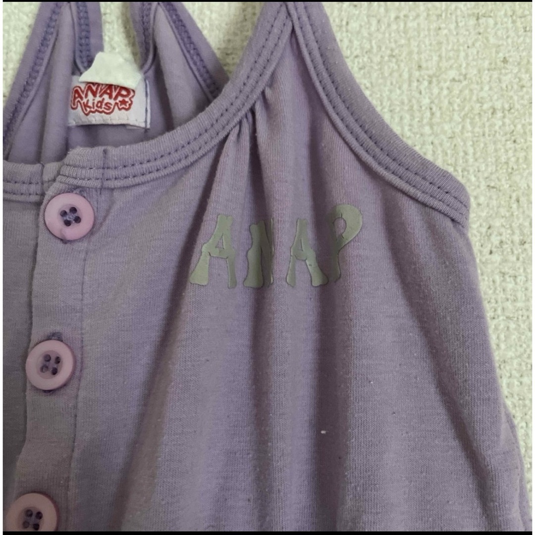 ANAP Kids(アナップキッズ)の【ANAP Kids】90サイズ サロペット キッズ/ベビー/マタニティのキッズ服女の子用(90cm~)(パンツ/スパッツ)の商品写真