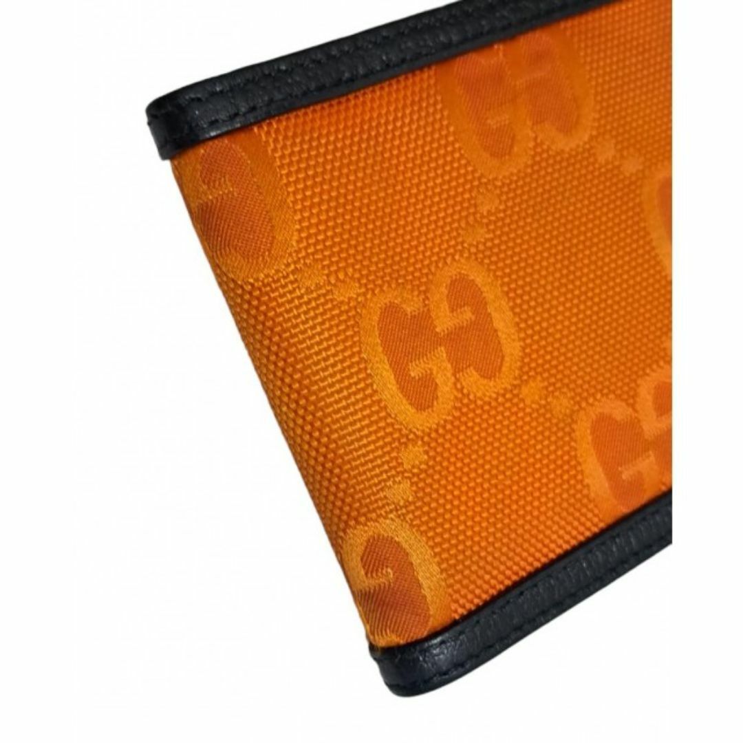 Gucci(グッチ)のグッチ 二つ折り財布 札入れ オフ ザ グリッド GG GG柄 財布 オレンジ メンズのファッション小物(長財布)の商品写真