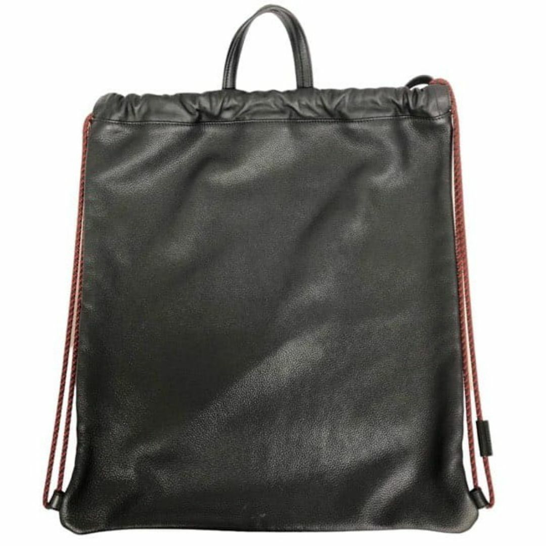 Gucci(グッチ)のグッチ  リュック ラージサイズ レザー ドローストリング ブラック 黒 レディースのバッグ(リュック/バックパック)の商品写真