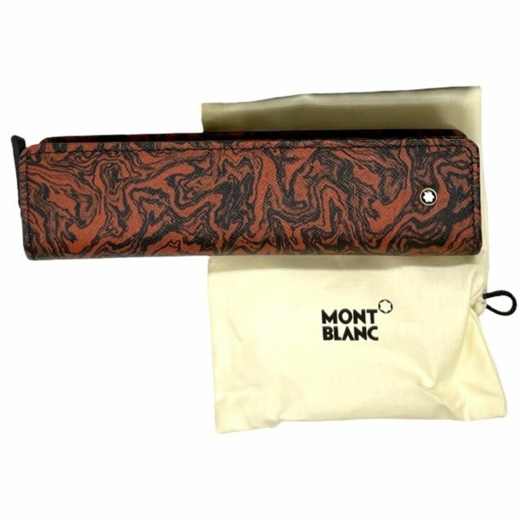 未使用 新古品 MONTBLANC モンブラン ラウンドジップ ペンケース 未使用 新古品 MONTBLANC モンブラン ラウンドジップ ペンケース