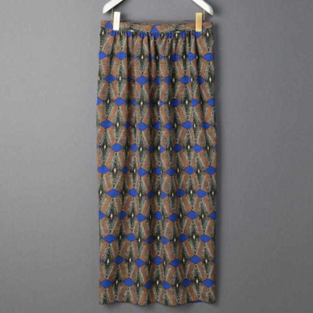 6(ROKU)ユナイテッドアローズAFRICAN PRINT LONGSKIRT