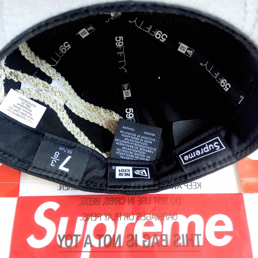Supreme(シュプリーム)のSupreme 23AW Jesus Piece S Logo NE 7 3/8 メンズの帽子(キャップ)の商品写真