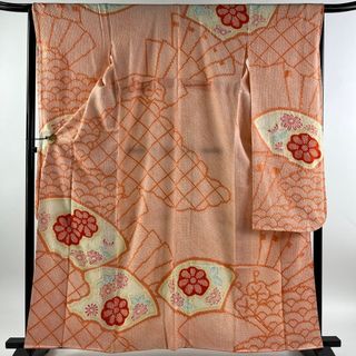 振袖 身丈161.5cm 裄丈65.5cm 正絹 秀品 【中古】(着物)