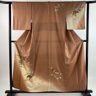 付下げ 身丈156cm 裄丈61cm 正絹 美品 秀品 【中古】(着物)