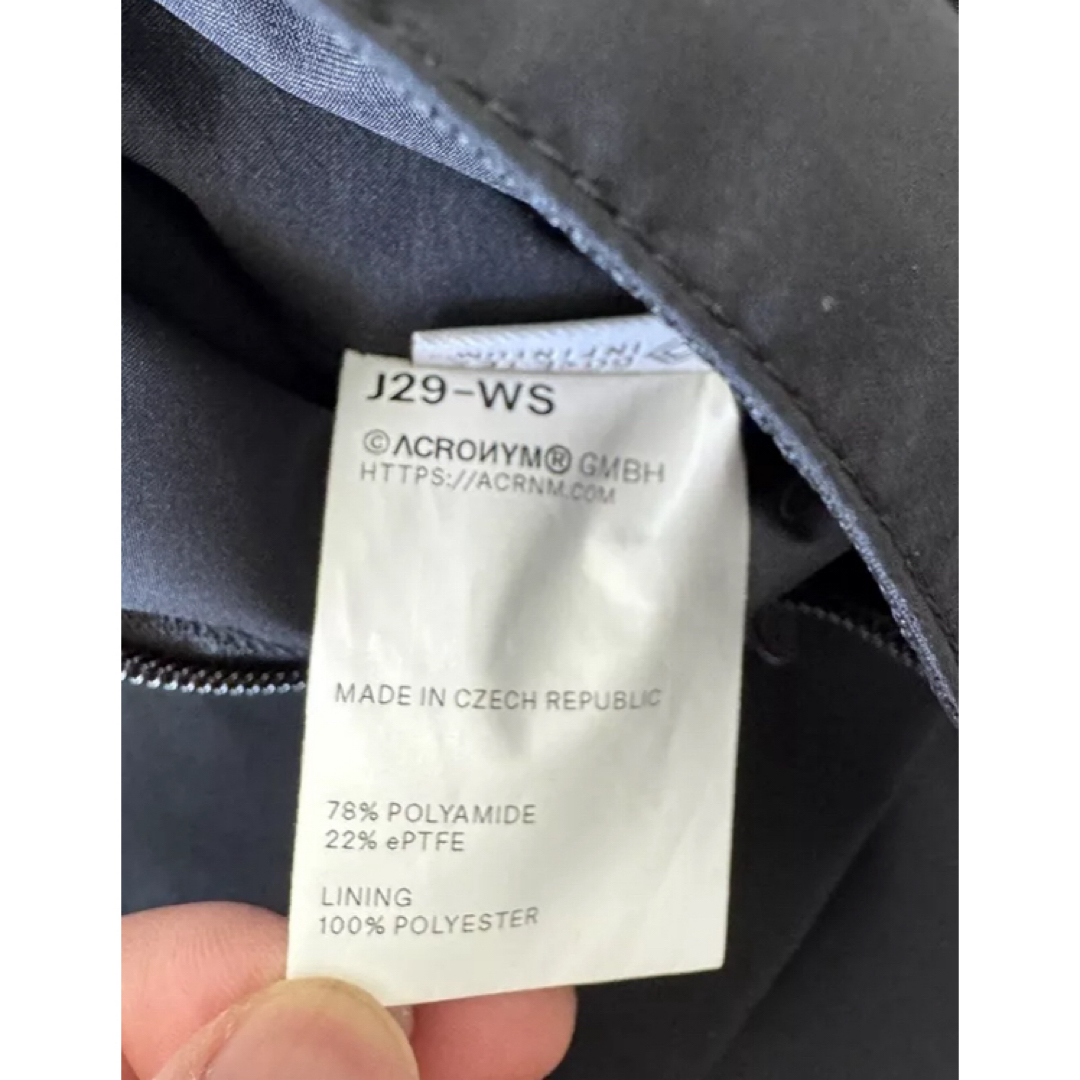 Acronym J29-WS SS23 サイズ L メンズのジャケット/アウター(ナイロンジャケット)の商品写真