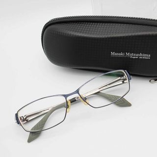 MASAKI MATSUSHIMA - 正規品 マサキ マツシマ 度付き めがね Glasses ハードケース