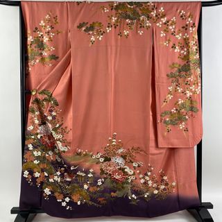 振袖 身丈163cm 裄丈67cm 正絹 美品 秀品 【中古】(着物)