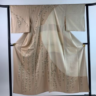 訪問着 身丈152cm 裄丈63cm 正絹 名品 【中古】(着物)