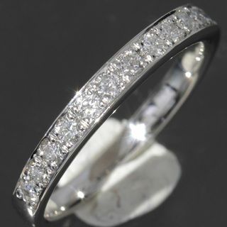 ヴァンドームアオヤマ(Vendome Aoyama)のヴァンドーム青山 ハーフダイヤ リング 0.38ct 9.5号 pt950(リング(指輪))