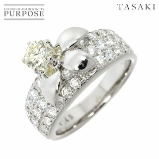 タサキ(TASAKI)のタサキ TASAKI 12号 リング ダイヤ 0.45ct/0.75ct K18 WG ホワイトゴールド 750 指輪 田崎真珠 VLP 90229718(リング(指輪))