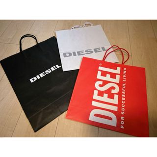 ディーゼル(DIESEL)のDIESEL ショッパー　未使用3枚(ショップ袋)