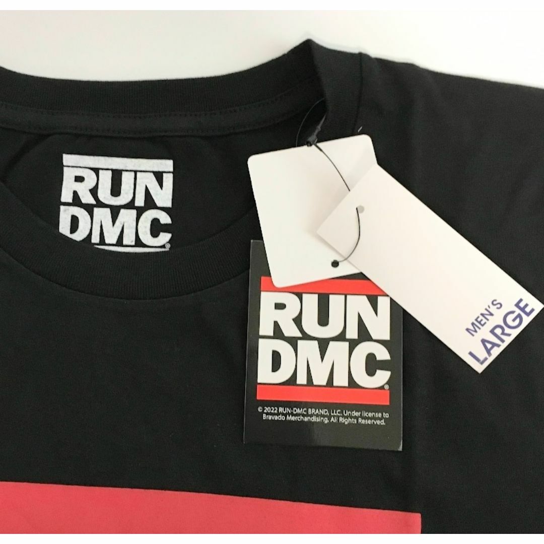 r594 3L【新品】 Run-D.M.C.ロックバンド　ビッグTシャツ　黒 メンズのトップス(Tシャツ/カットソー(半袖/袖なし))の商品写真