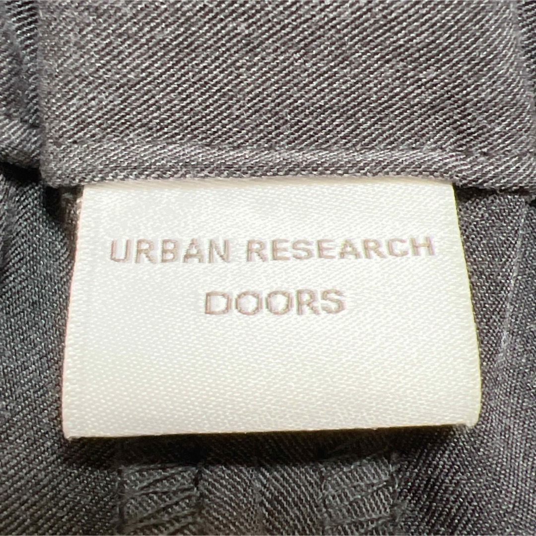 URBAN RESEARCH DOORS(アーバンリサーチドアーズ)のアーバンリサーチドアーズ ストレッチテーパードイージーパンツ チャコールグレー レディースのパンツ(カジュアルパンツ)の商品写真