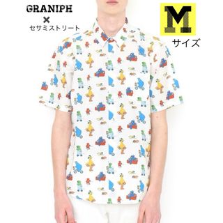 グラニフ(Design Tshirts Store graniph)の【美品♡】graniph ×セサミストリート　半袖シャツ　カラフル　シャツ(シャツ)