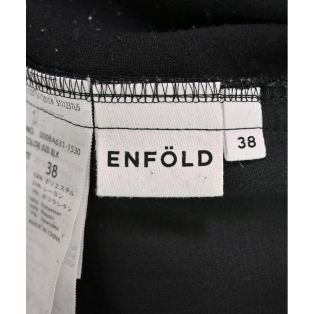 ENFOLD(エンフォルド)のENFOLD エンフォルド パンツ（その他） 38(M位) 黒 【古着】【中古】 レディースのパンツ(その他)の商品写真