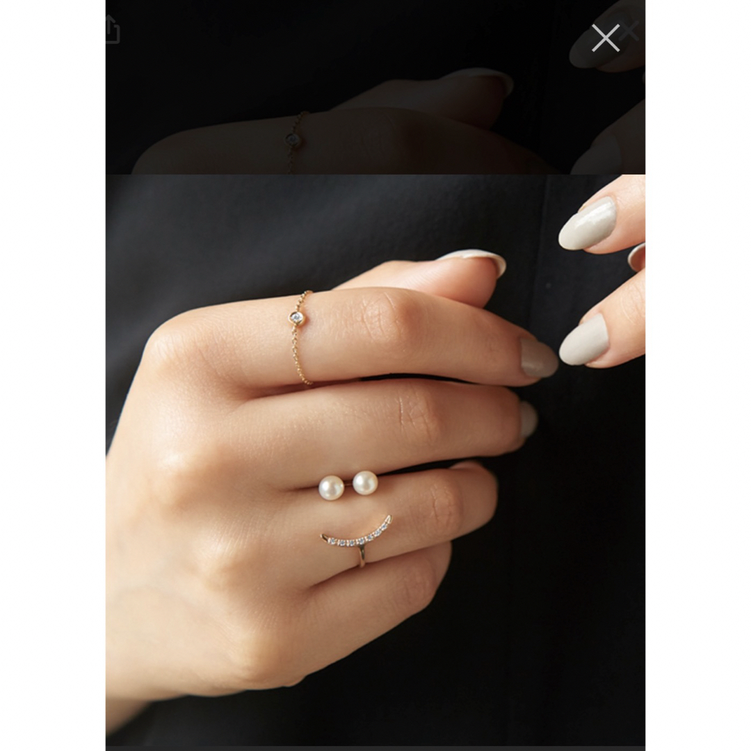 STAR JEWELRY - スタージュエリーガール スマイル リングの通販 STAR JEWELRY - スタージュエリーガール スマイル リングの通販