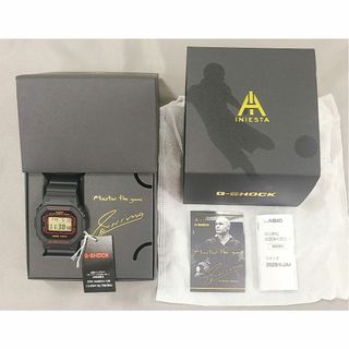 ジーショック(G-SHOCK)のG-SHOCK   アンドレス・イニエスタモデル　DW-5600AI-1JR(腕時計(デジタル))