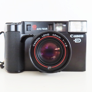 キヤノン(Canon)のT05 通電確認済 CANON キヤノン AF35ML 40mm F1.9 QUARTZ DATE オートボーイ(フィルムカメラ)
