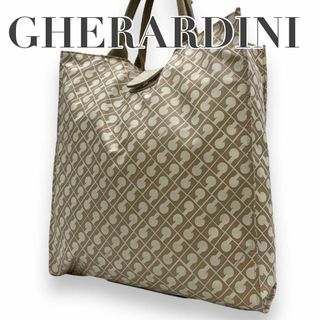 GHERARDINI ゲラルディーニ　s1 ナイロン　トートバッグ　グレージュ