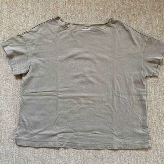 無印　レディースTシャツ　ベージュ