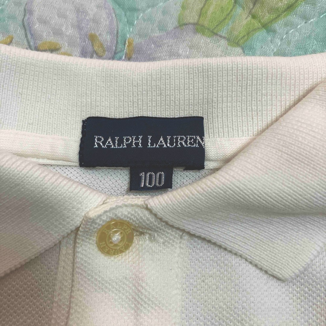 POLO RALPH LAUREN(ポロラルフローレン)のラルフローレン　ポロシャツ　100 キッズ/ベビー/マタニティのキッズ服女の子用(90cm~)(Tシャツ/カットソー)の商品写真