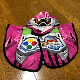 仮面ライダー エグゼイド ポンチョ100-120cm