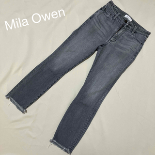 ミラオーウェン(Mila Owen)のMila Owen ミラオーウェン パンツ ジーンズ・デニム  グレー　0(デニム/ジーンズ)
