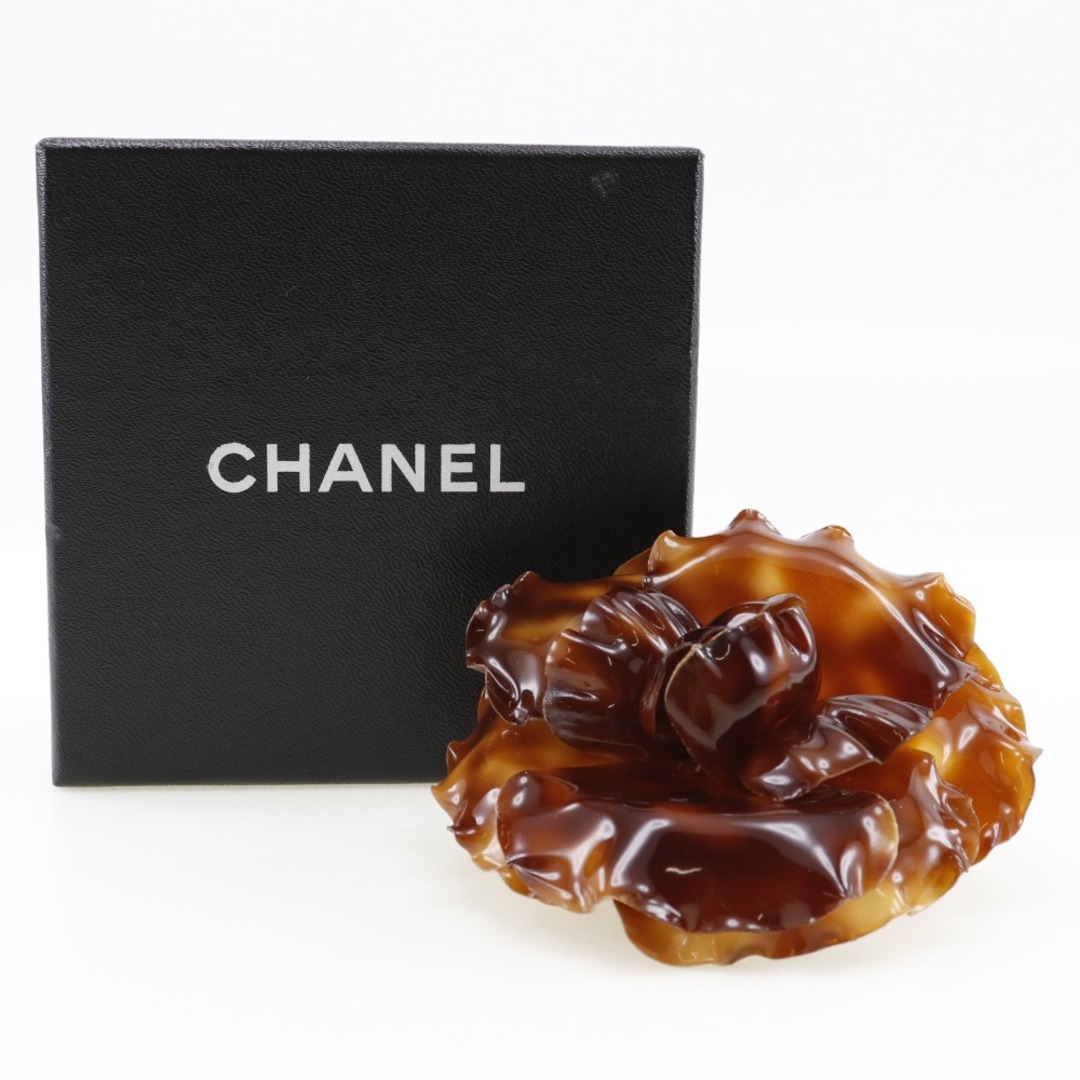 CHANEL(シャネル)の【CHANEL】シャネル カメリア エナメル 約12.6g レディース ブローチ レディースのアクセサリー(ブローチ/コサージュ)の商品写真