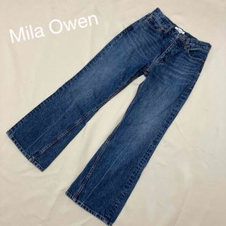 ミラオーウェン(Mila Owen)の美品　Mila Owen ミラオーウェン　フレアデニムPT パンツ　ジーンズ 0(デニム/ジーンズ)