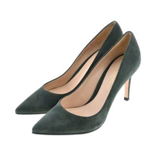 Gianvito Rossi パンプス EU35 1/2(22cm位) 緑 【古着】【中古】