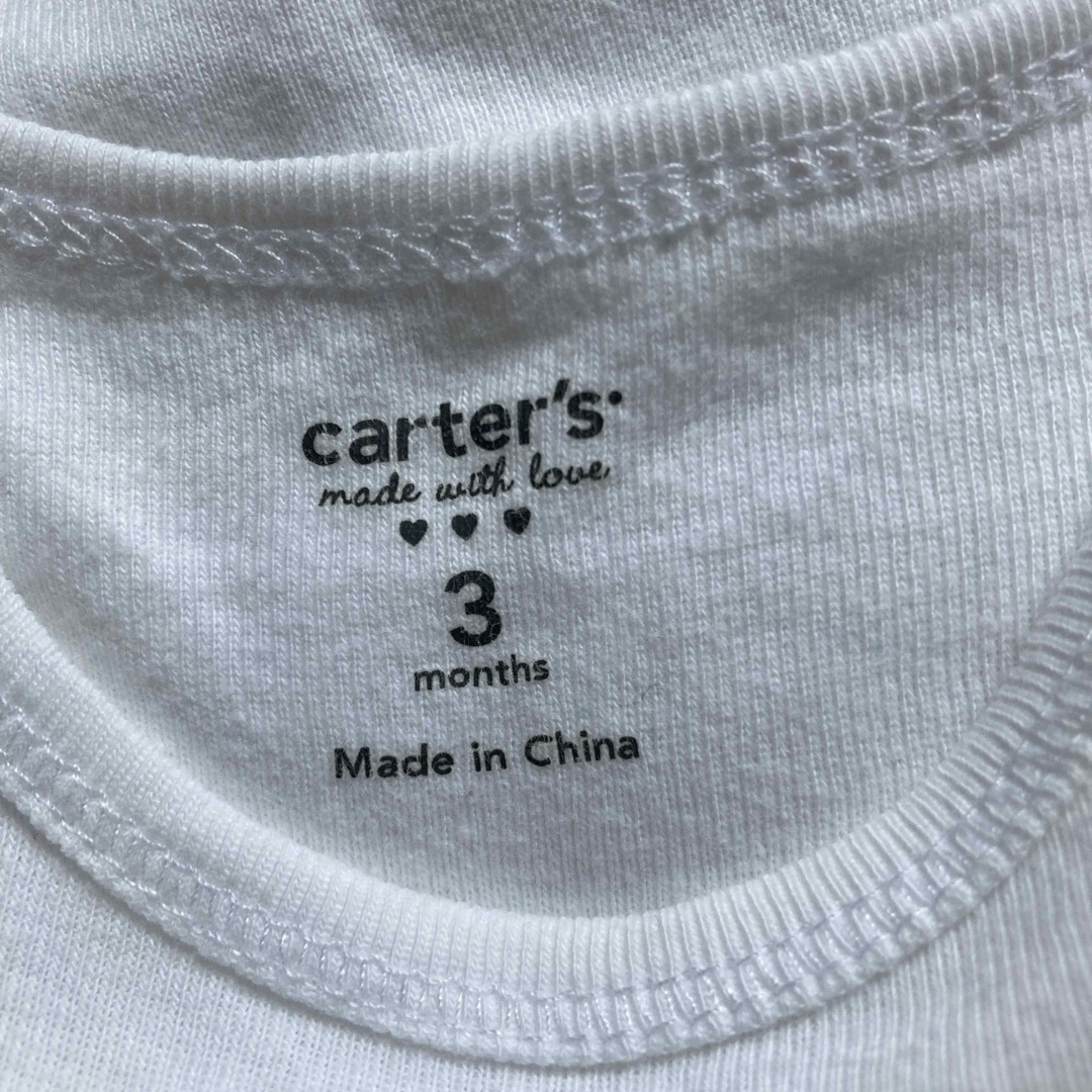 carter's(カーターズ)のCarter's  肌着4枚セット キッズ/ベビー/マタニティのベビー服(~85cm)(肌着/下着)の商品写真