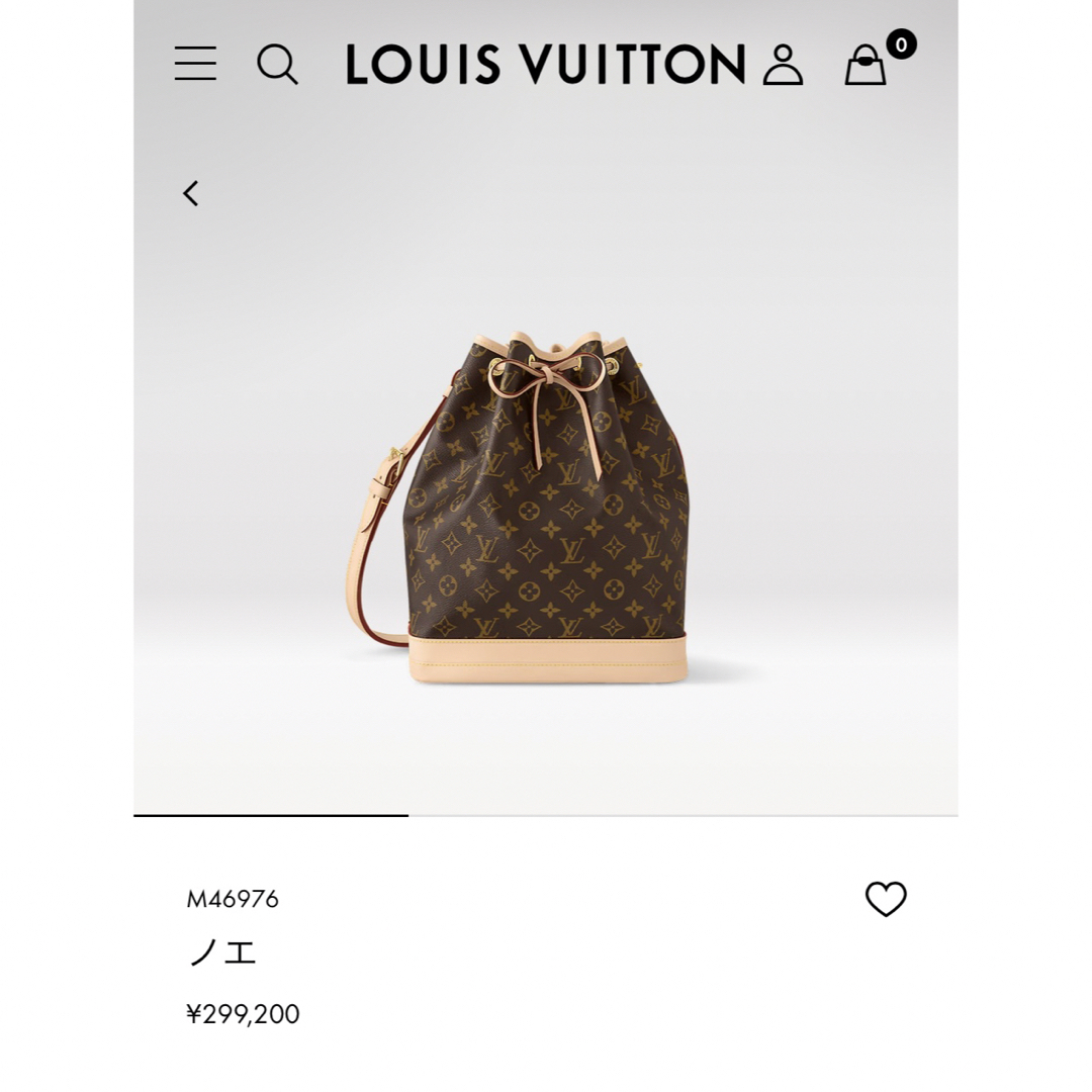 LOUIS VUITTON(ルイヴィトン)のルイヴィトン　モノグラム　ノエ レディースのバッグ(ハンドバッグ)の商品写真