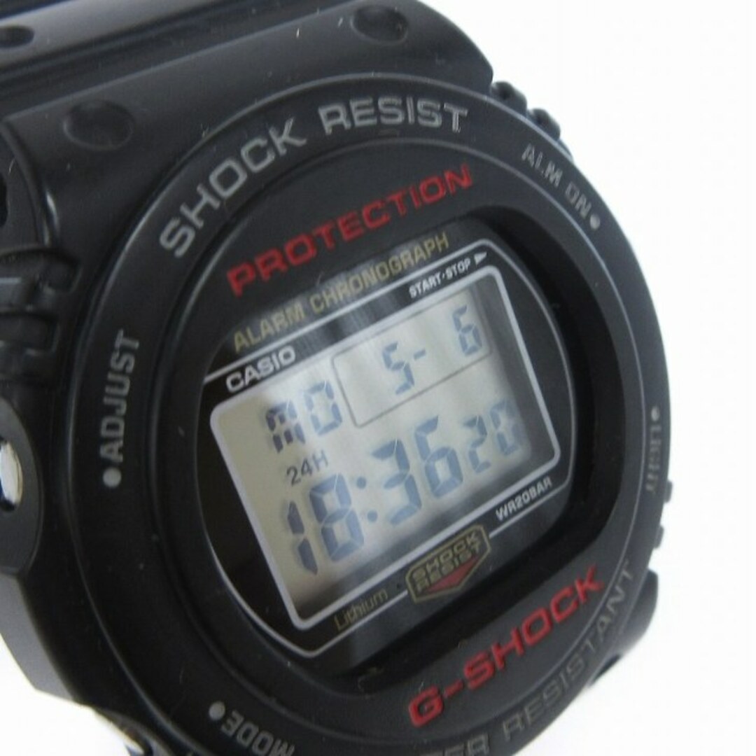 G-SHOCK(ジーショック)のカシオジーショック 腕時計 デジタル クオーツ DW-5750E-1JF 黒 メンズの時計(腕時計(デジタル))の商品写真