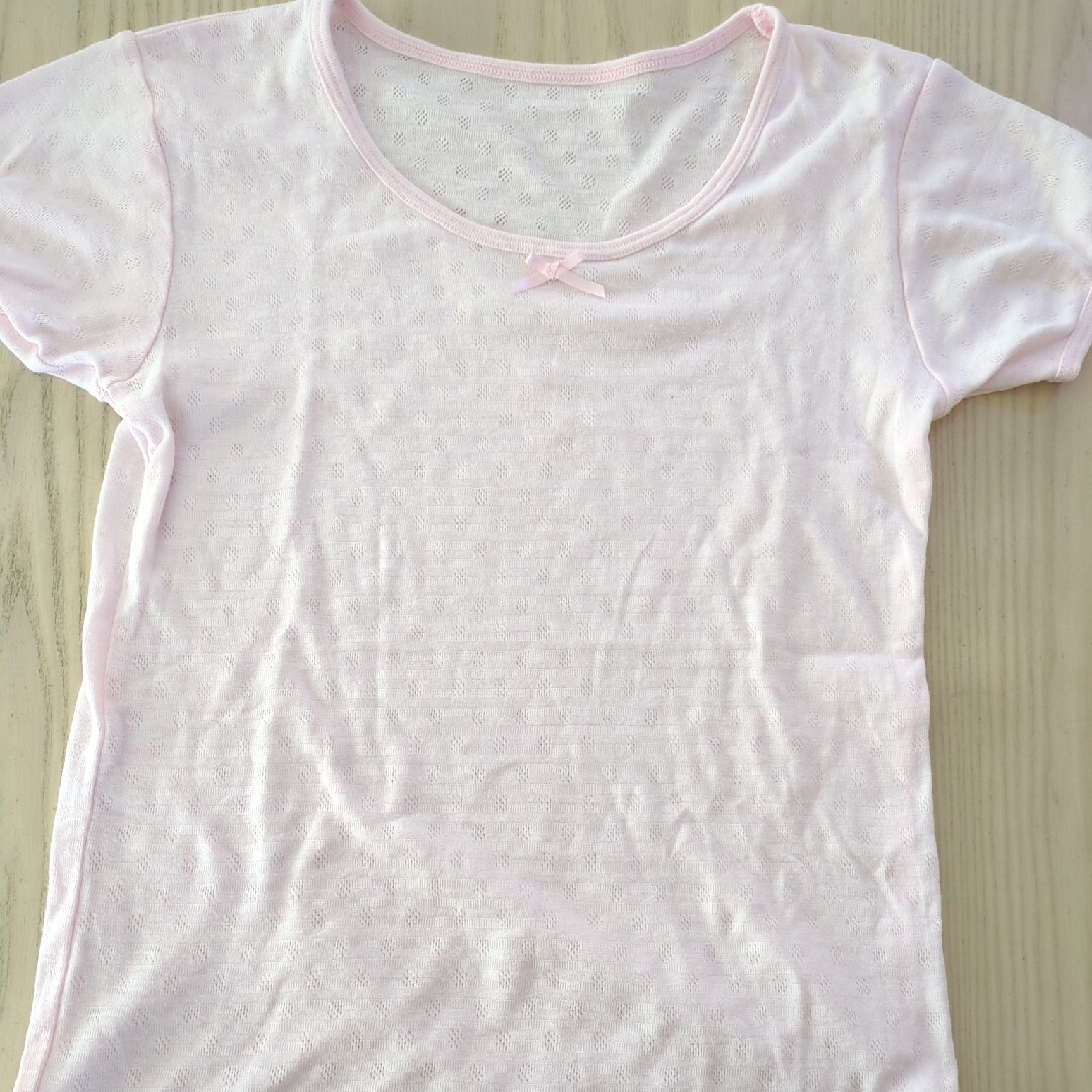 150半袖肌着 キッズ/ベビー/マタニティのキッズ服女の子用(90cm~)(下着)の商品写真