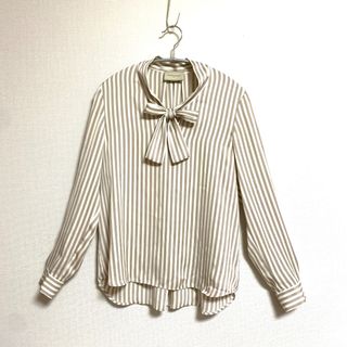 ユナイテッドアローズ(UNITED ARROWS)の【ユナイテッドアローズ】ロンドンストライプ ボウタイ ブラウス(シャツ/ブラウス(長袖/七分))