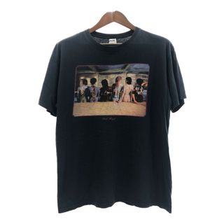 PINK FLOYD ピンクフロイド 半袖Ｔシャツ バンドT ブラック (メンズ L) 中古 古着 Q6282(Tシャツ/カットソー(半袖/袖なし))