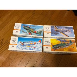 日本本土防空戦闘機セット【1/72、紫電改、疾風、雷電、飛燕】