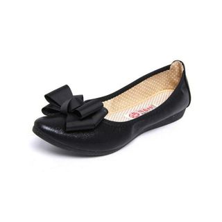 【並行輸入】リボン 折りたたみ パンプス 携帯 スリッパ ysshoes5250(旅行用品)