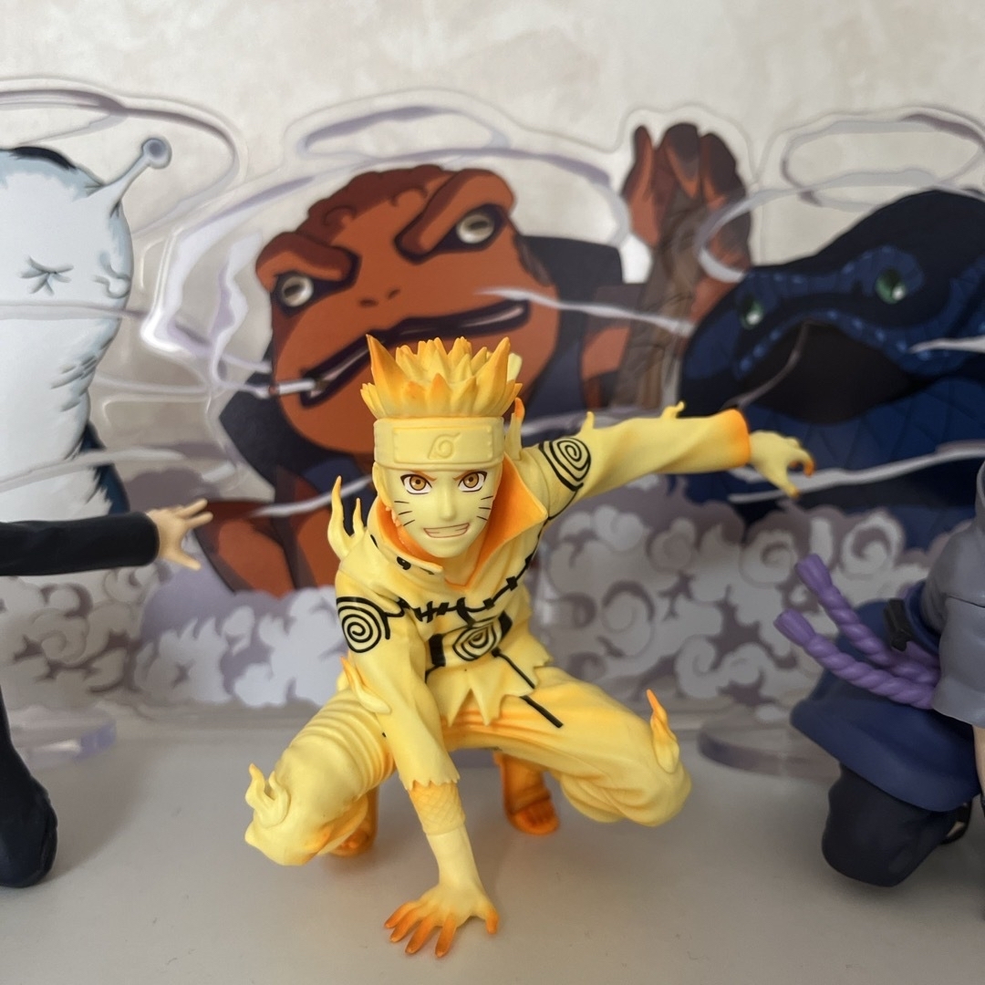 NARUTO BORUTO うずまきナルト 春野サクラ うちはサスケ フィギュア エンタメ/ホビーのおもちゃ/ぬいぐるみ(キャラクターグッズ)の商品写真