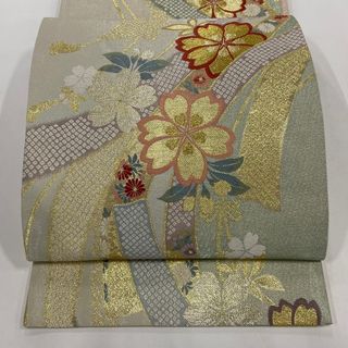 袋帯 美品 秀品 六通 正絹 【中古】(帯)