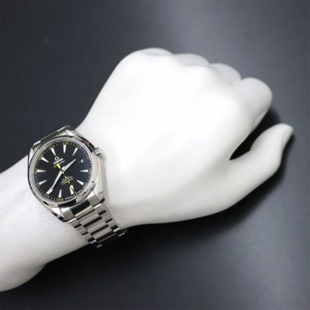 OMEGA(オメガ)のオメガ OMEGA シーマスター アクアテラ コーアクシャル 15000ガウス 231 10 42 21 01 002 デイト ブラック Seamaster VLP 90233434 メンズの時計(腕時計(アナログ))の商品写真