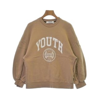 MSGM - MSGM エムエスジーエム スウェット XS ベージュ系 【古着】【中古】